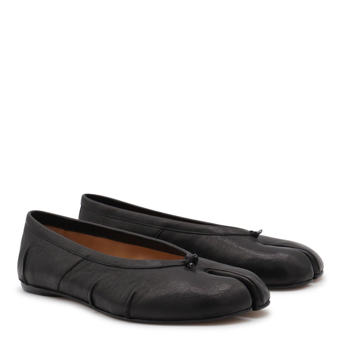 Maison Margiela Black Leather Flats