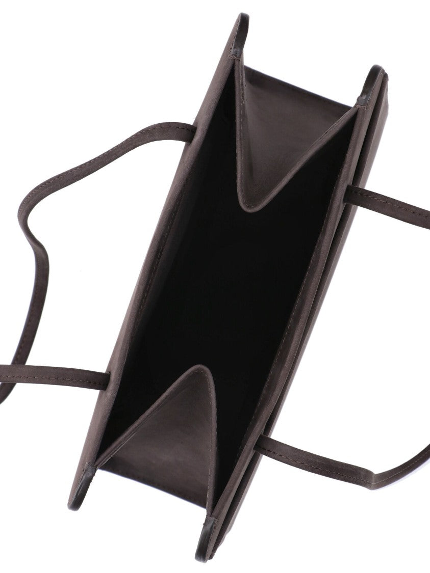Fane Grey Lisse Calfskin Tote Bag