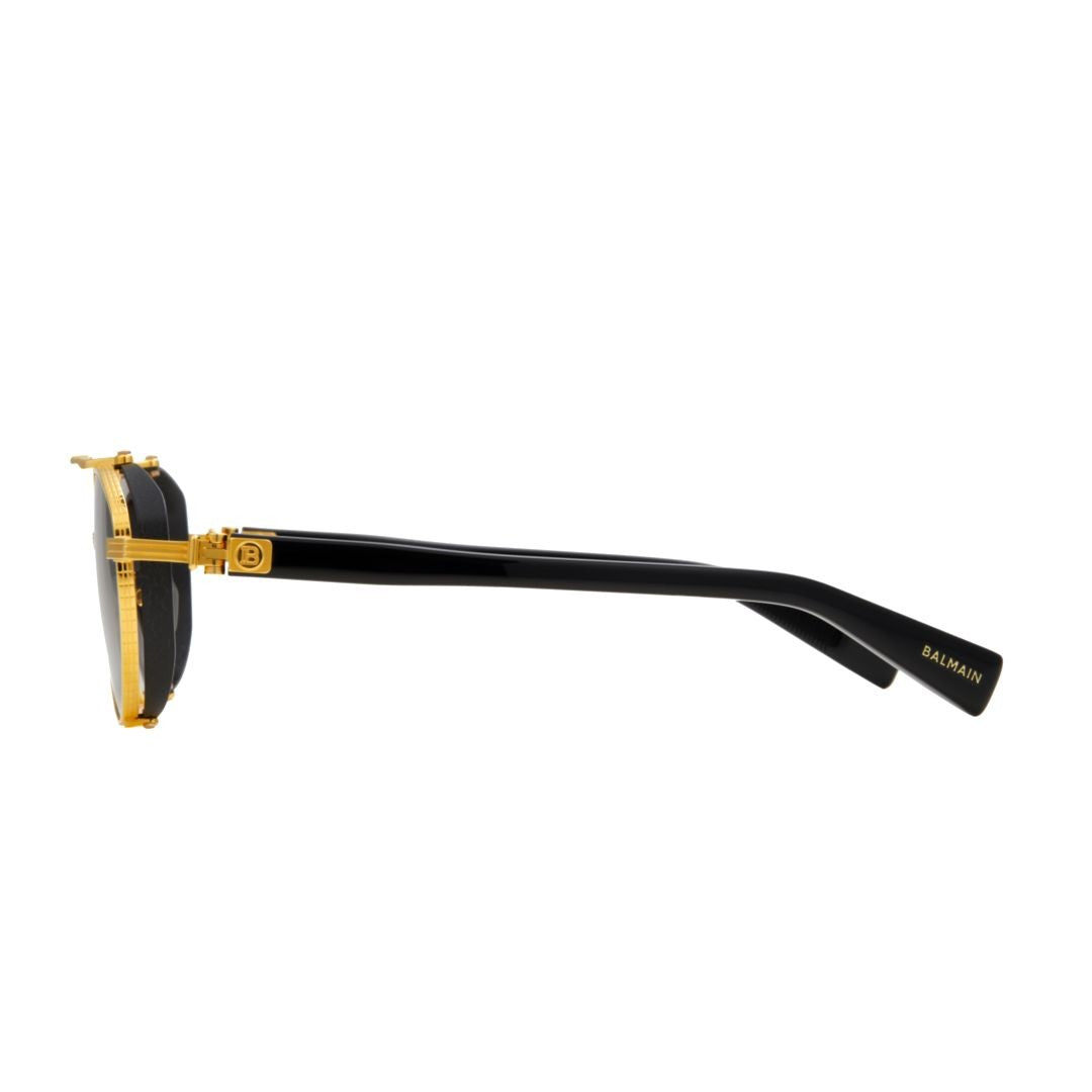 Balmain Brigade - Iv Aviator-Style Gradient Gray Sunglasses