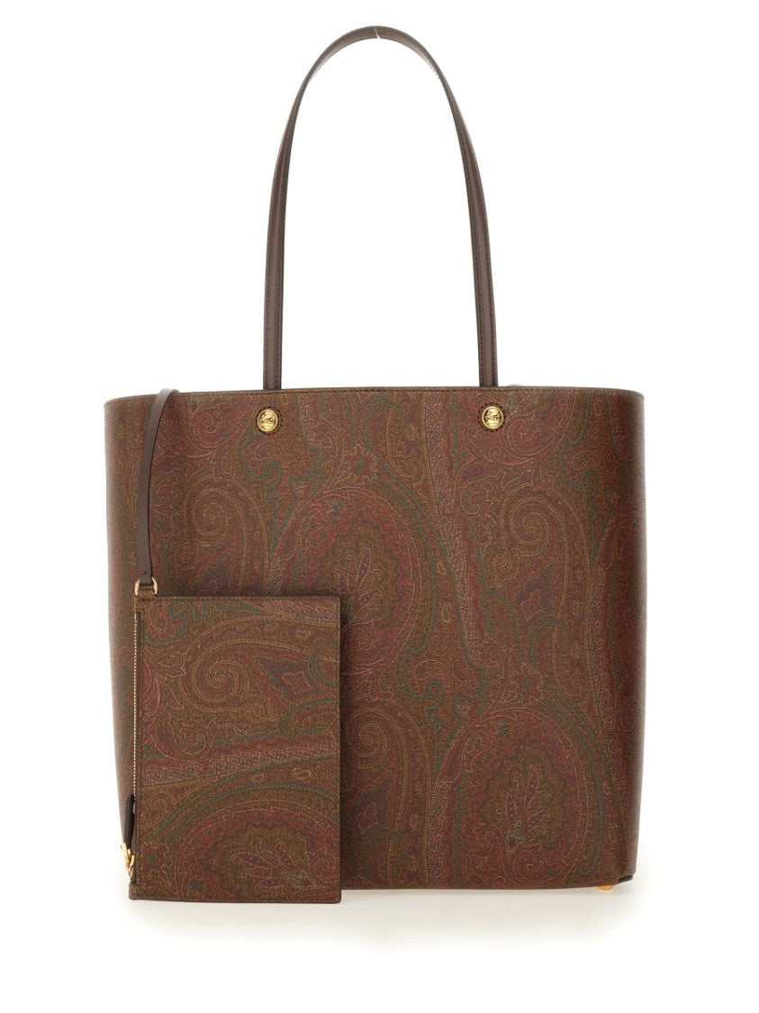 Etro Paisley Patterned Shopping Bag