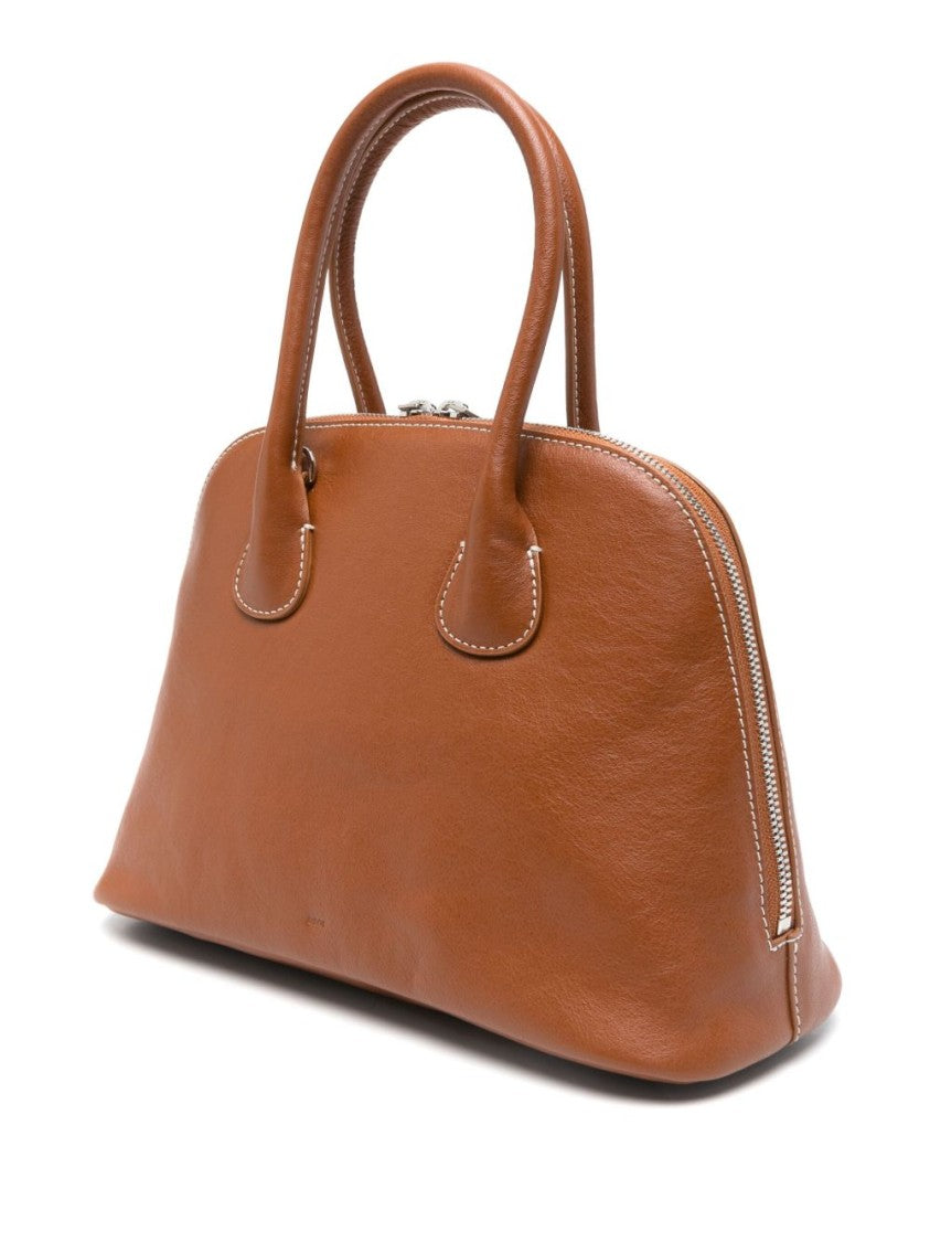Osoi Compact Brown Calfskin Handbag