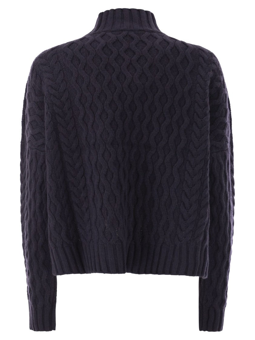 Max Mara Yard - Boxy Sweater In Wool Yarn