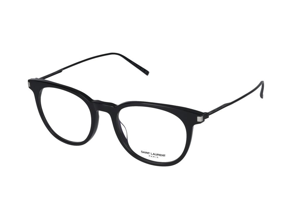 Saint Laurent Eyeglasses Saint Laurent Sl 579 001 Black Black Transparent 49/18/145