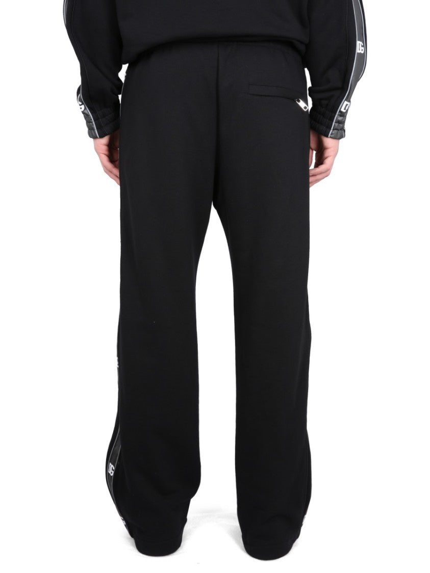Dolce & Gabbana Jogging Pants With Logo Bands