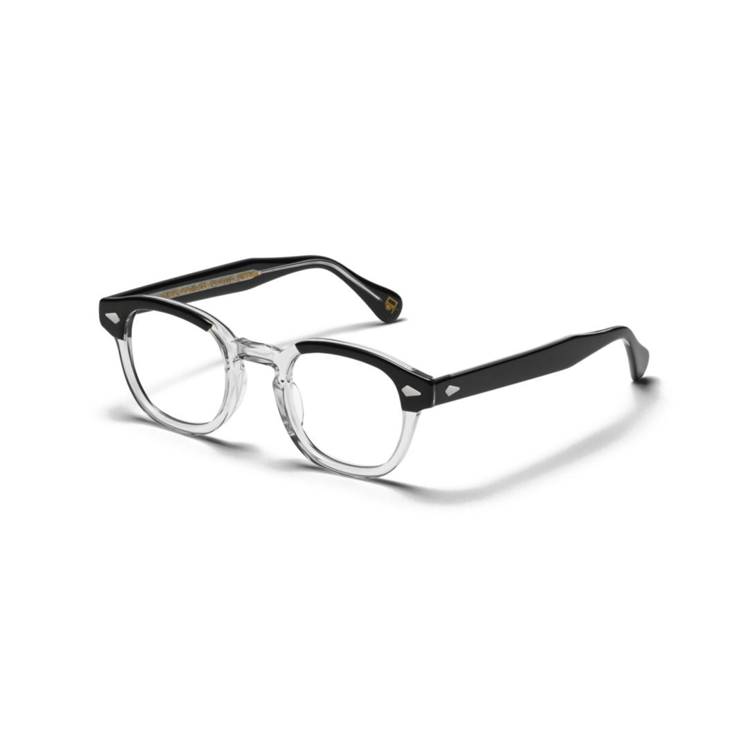 Moscot Or-Lem-O Lemtosh Two-Tone Acetate Eyeglasses With Keyhole Bridge