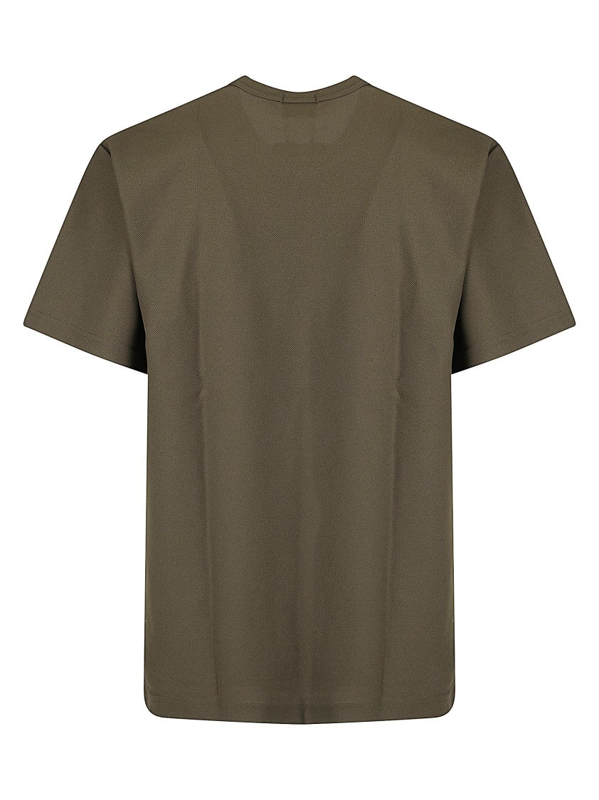 Comme Des Garçons Honeycomb Textured Crew Neck T-Shirt