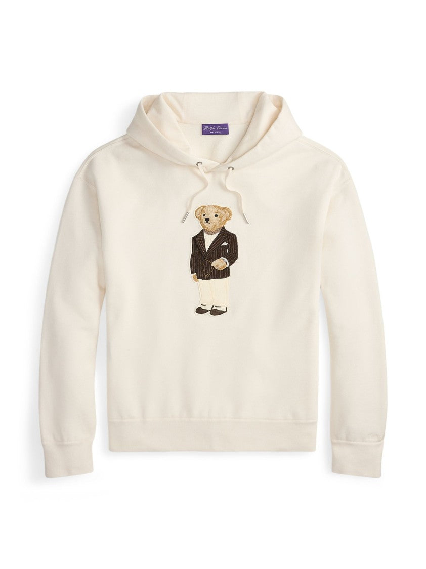 Polo Ralph Lauren Cotton-Cashmere Blend Hoodie With Iconic Bear Embroidery