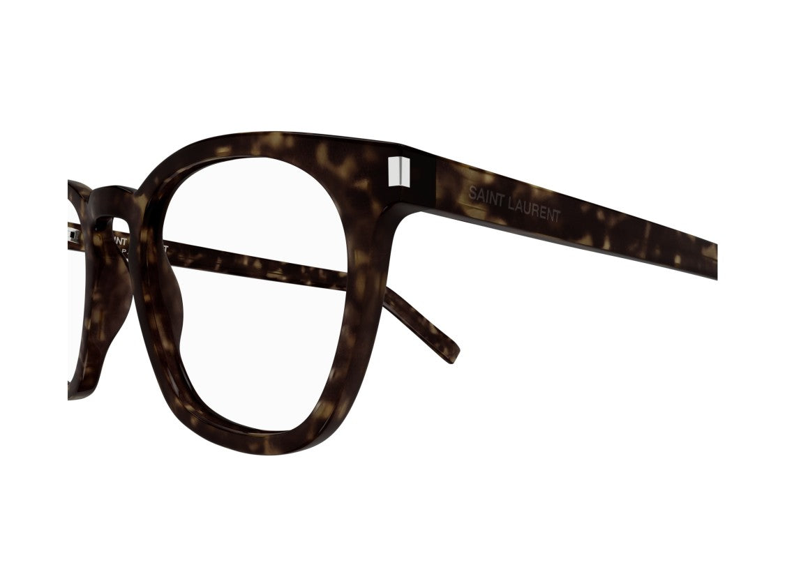 Saint Laurent Sl 28 Opt Tortoiseshell Round Eyeglasses