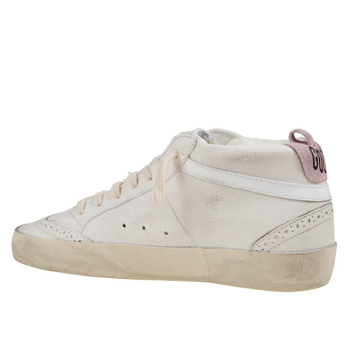 Golden Goose White Mid Star Sneakers
