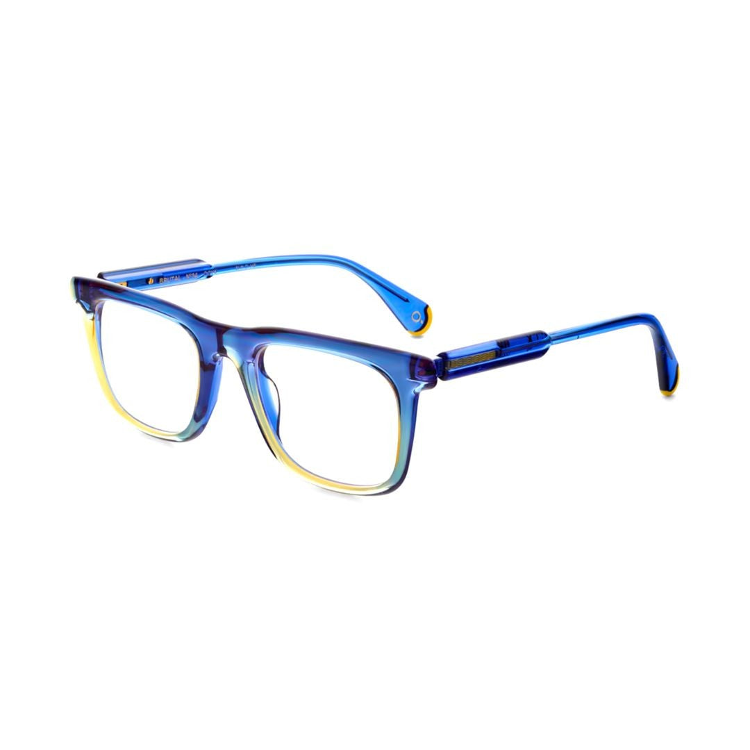 Etnia Barcelona Brutal No.34 Rectangular Gradient Acetate Eyeglasses With Playful Accents