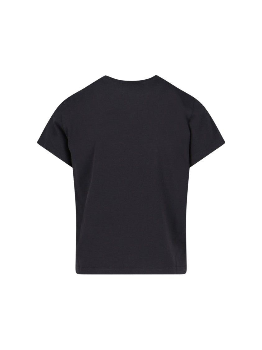 Alexander Wang Logo T-Shirt – Black