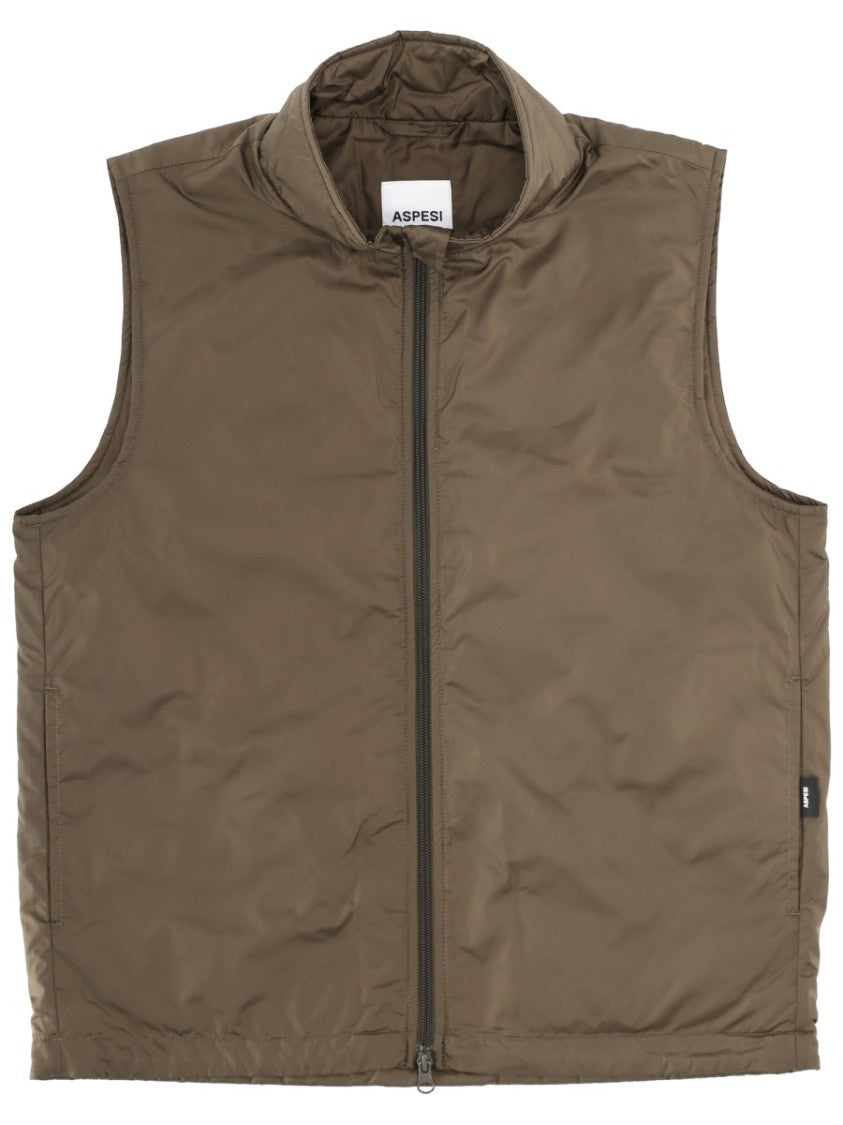 Aspesi Vernes Padded Polyamide Zippered Vest