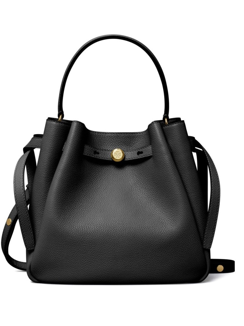 Tory Burch Structured Textured Leather Handbag