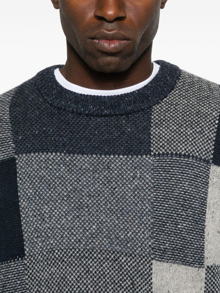 Paul Smith Patchwork Knit Sweater