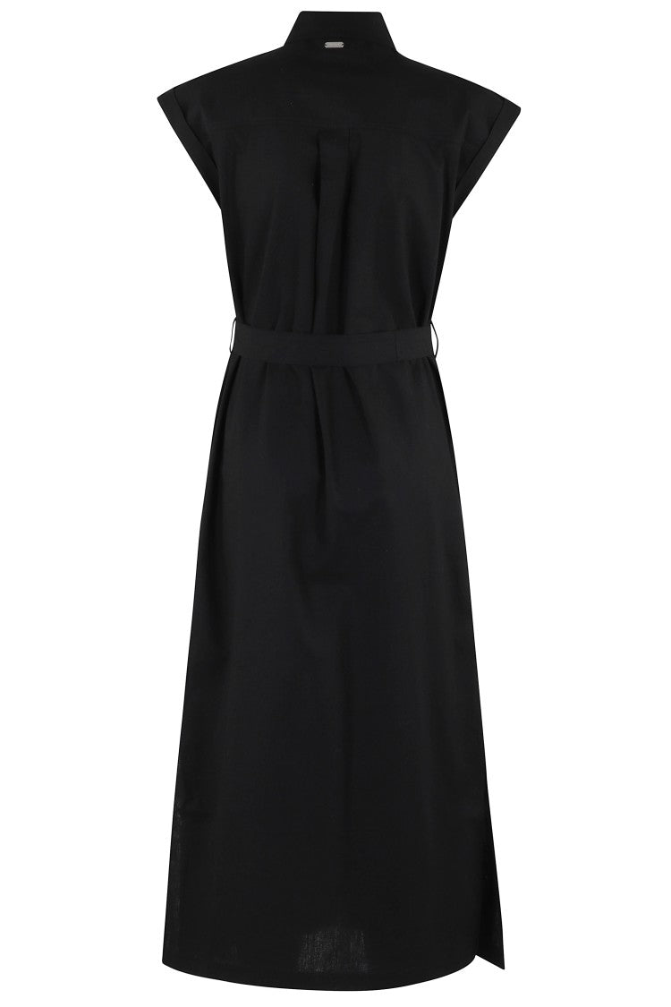 Barbour Birdie Maxi Dress With Shirt Collar