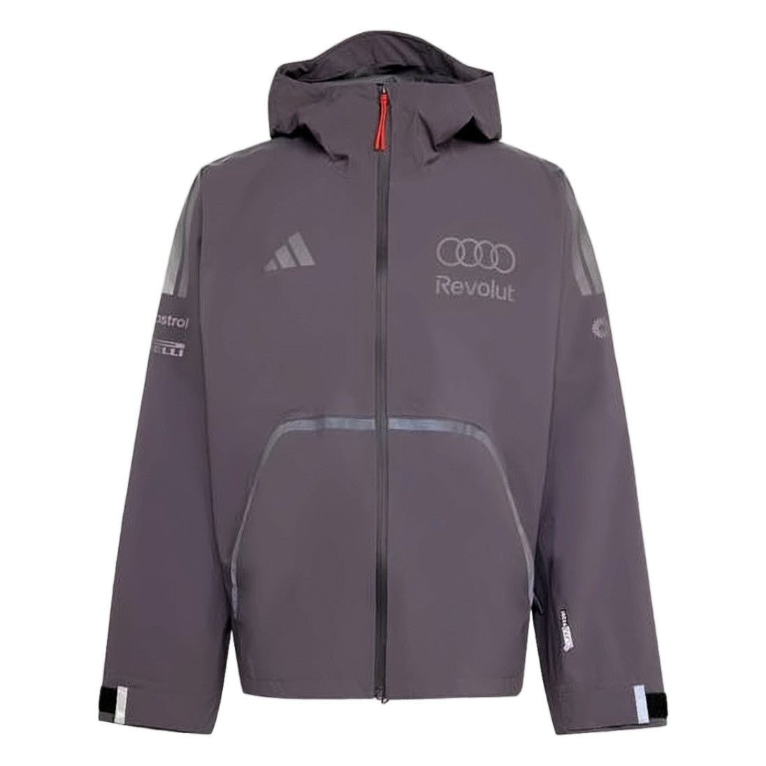 Adidas Hooded Reflective Polyester Jacket