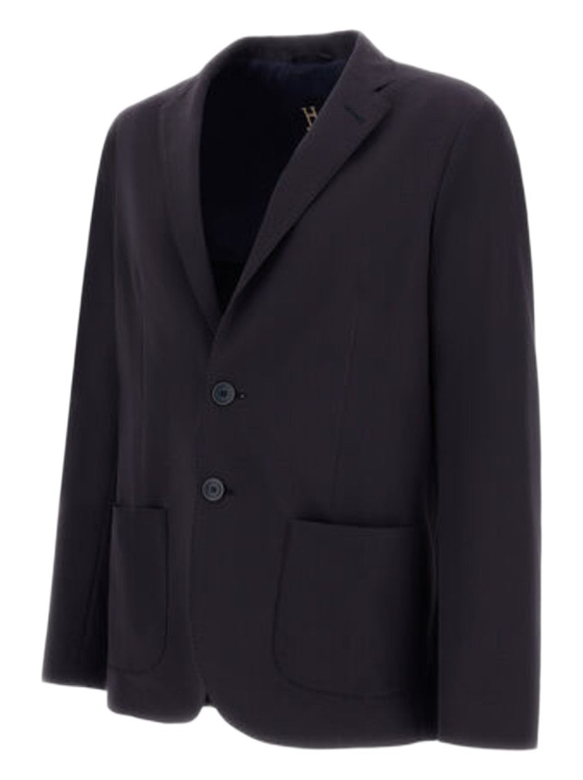 Herno Tailored Regular-Fit Blazer In Fine Virgin Wool