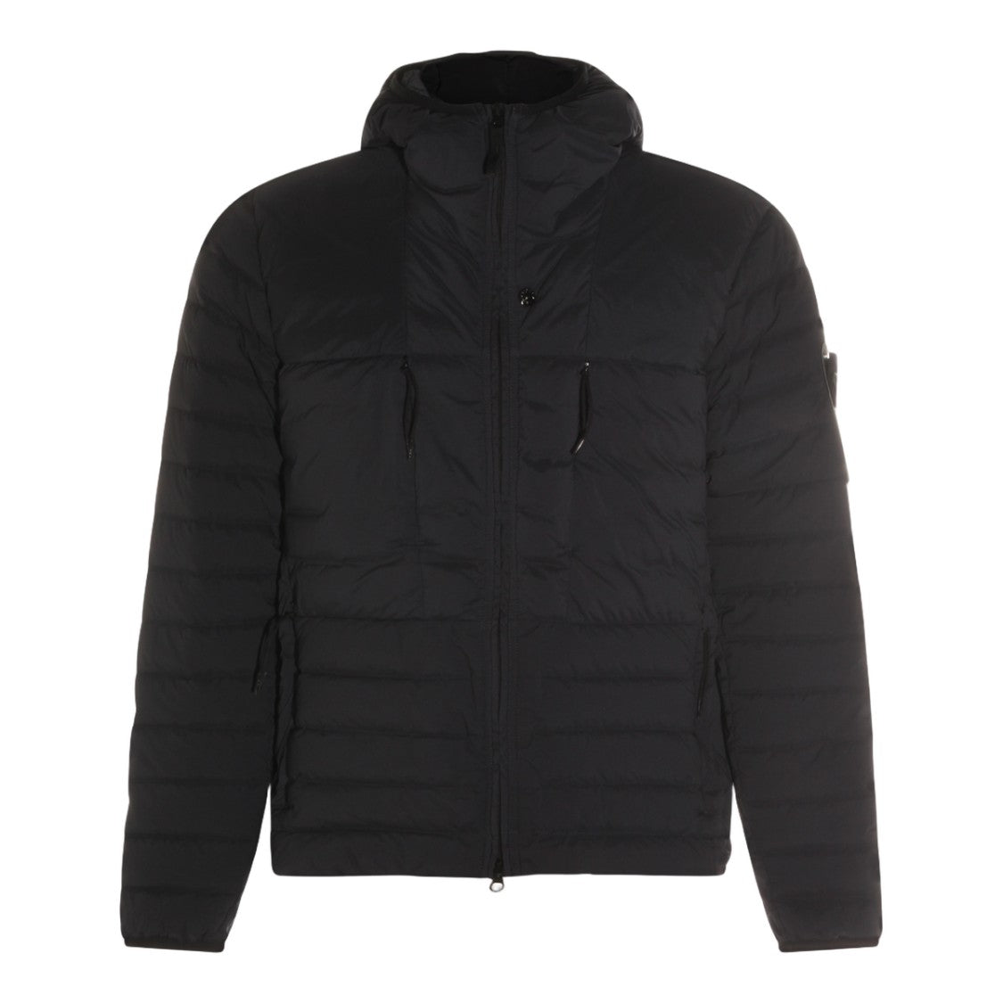 Stone Island Padded Jacket With Horizontal Quilting