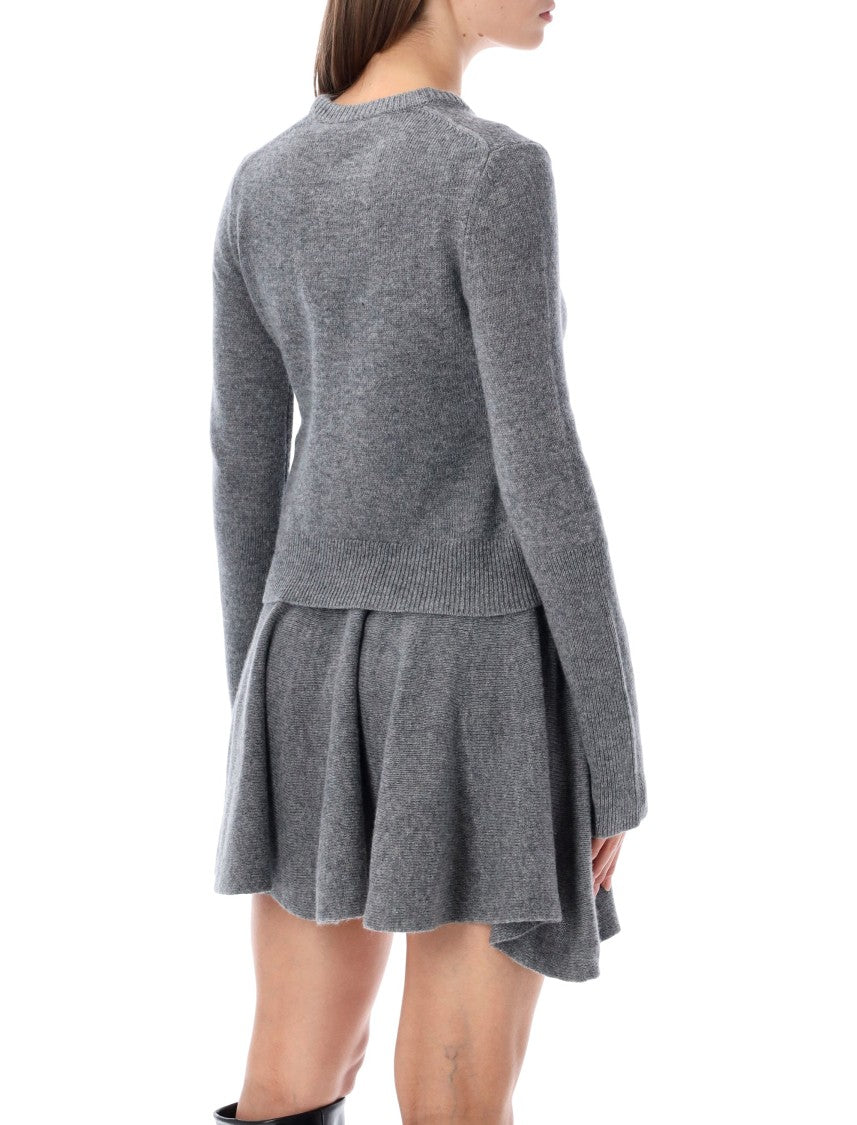 By Malene Birger Hannan Ribbed Crewneck Knit Sweater