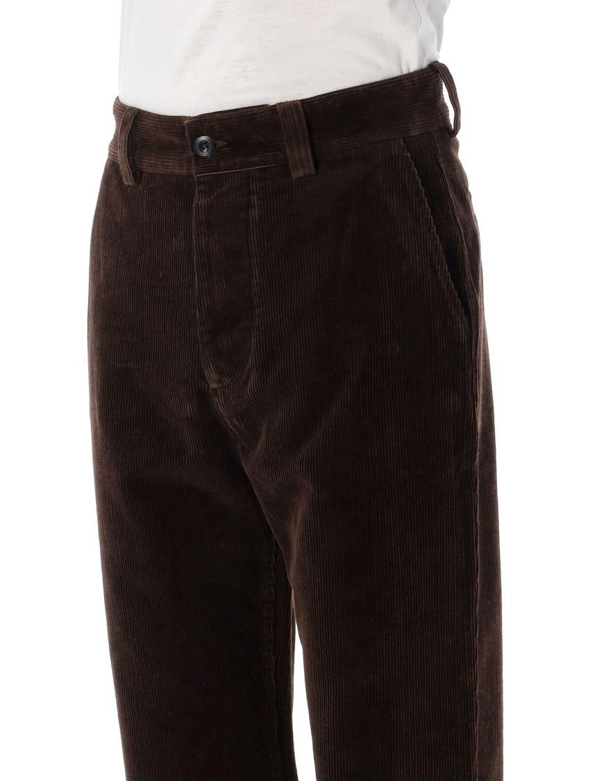 Margaret Howell Straight-Leg Corduroy Pants With Essential Workwear Aesthetic