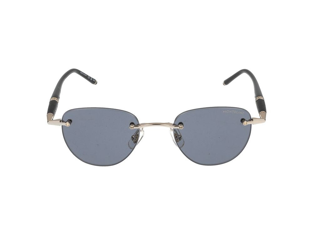 Montblanc Sunglasses Montblanc Mb0412s 001 Gold Black Grey 48/20/150