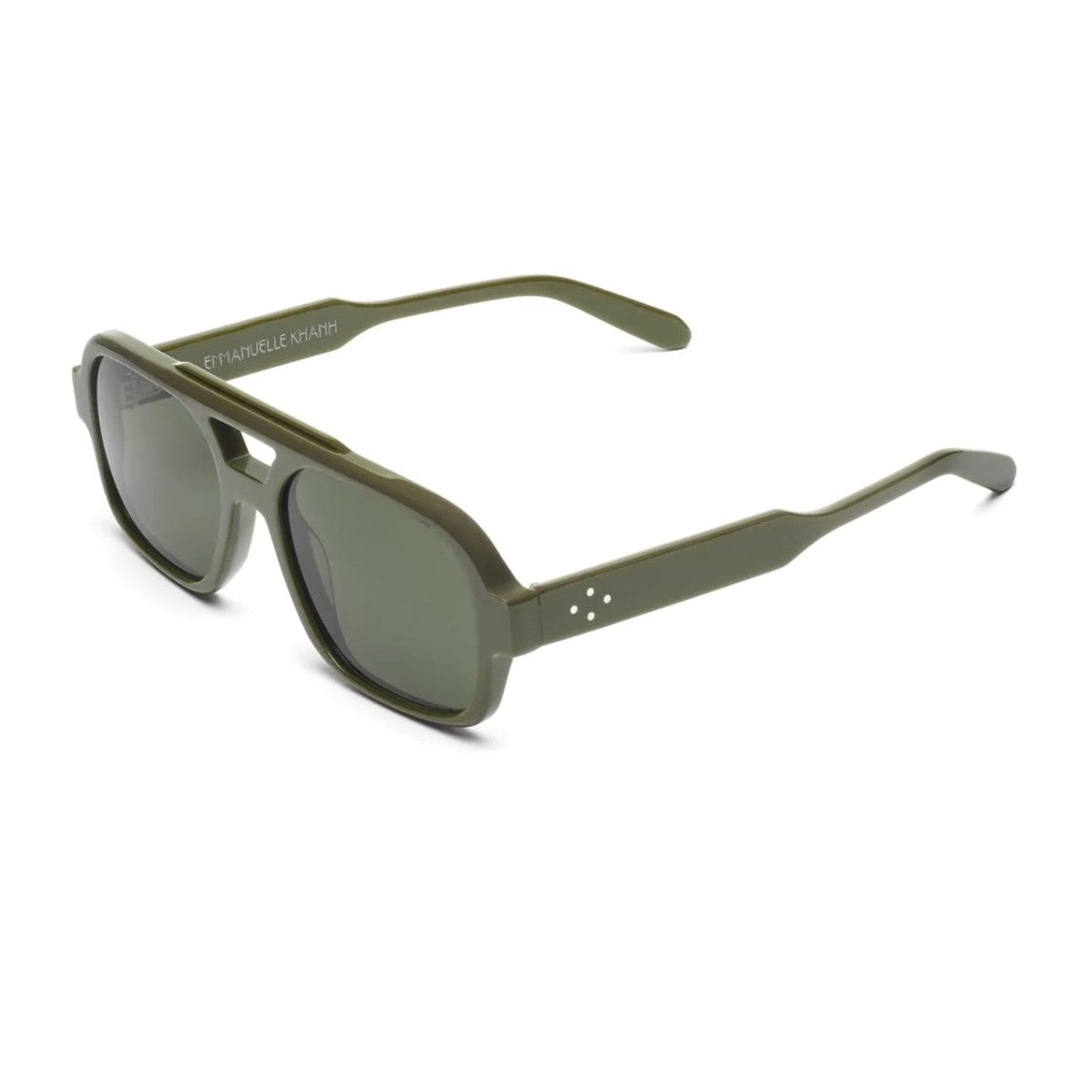 Emmanuelle Khanh Havana Hero Acetate Sunglasses
