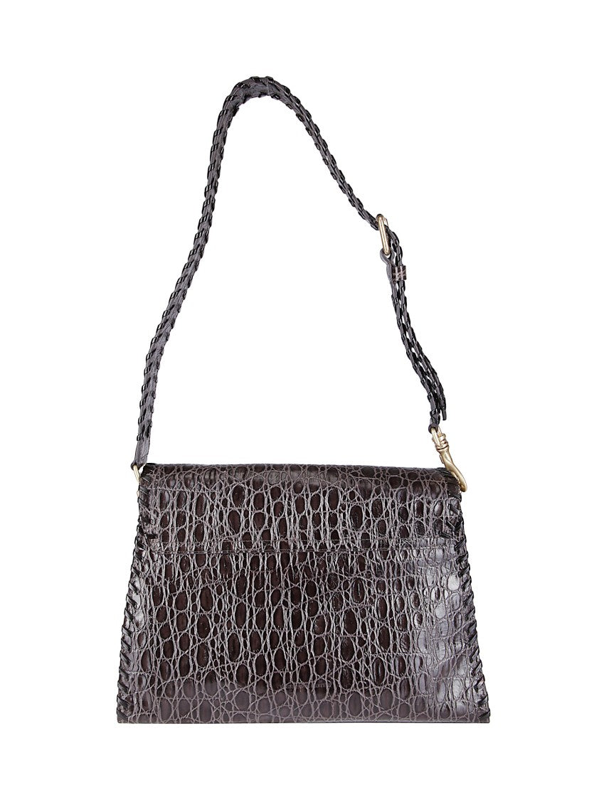 Dries Van Noten 00100-Bw252-Satchel406-596 W.L.Bag