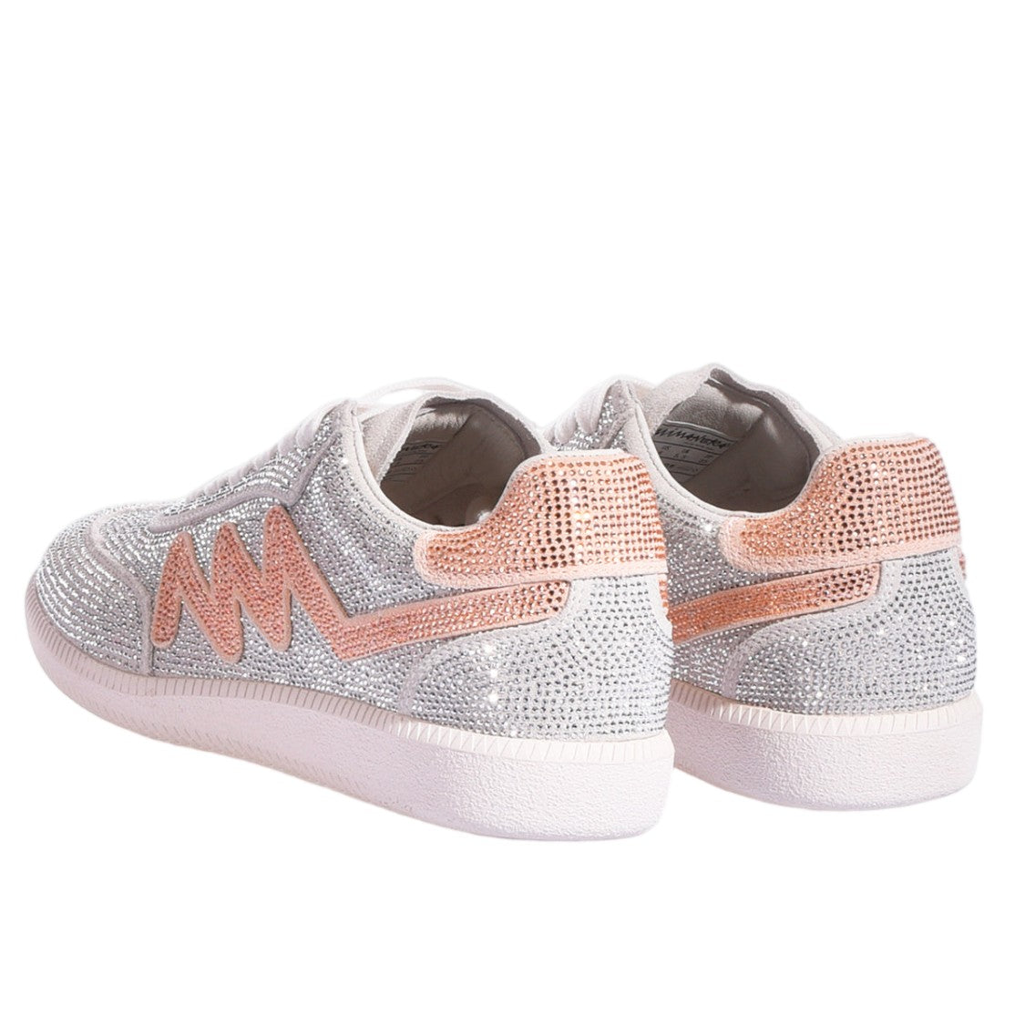 Mimanera Pink Handcrafted Imperial Rose Masterpiece Sneakers