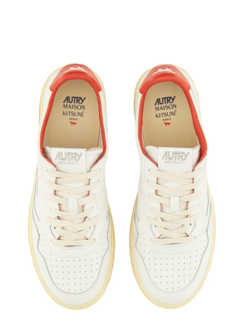 Autry X Maison Kitsuné Medalist Low Sneaker