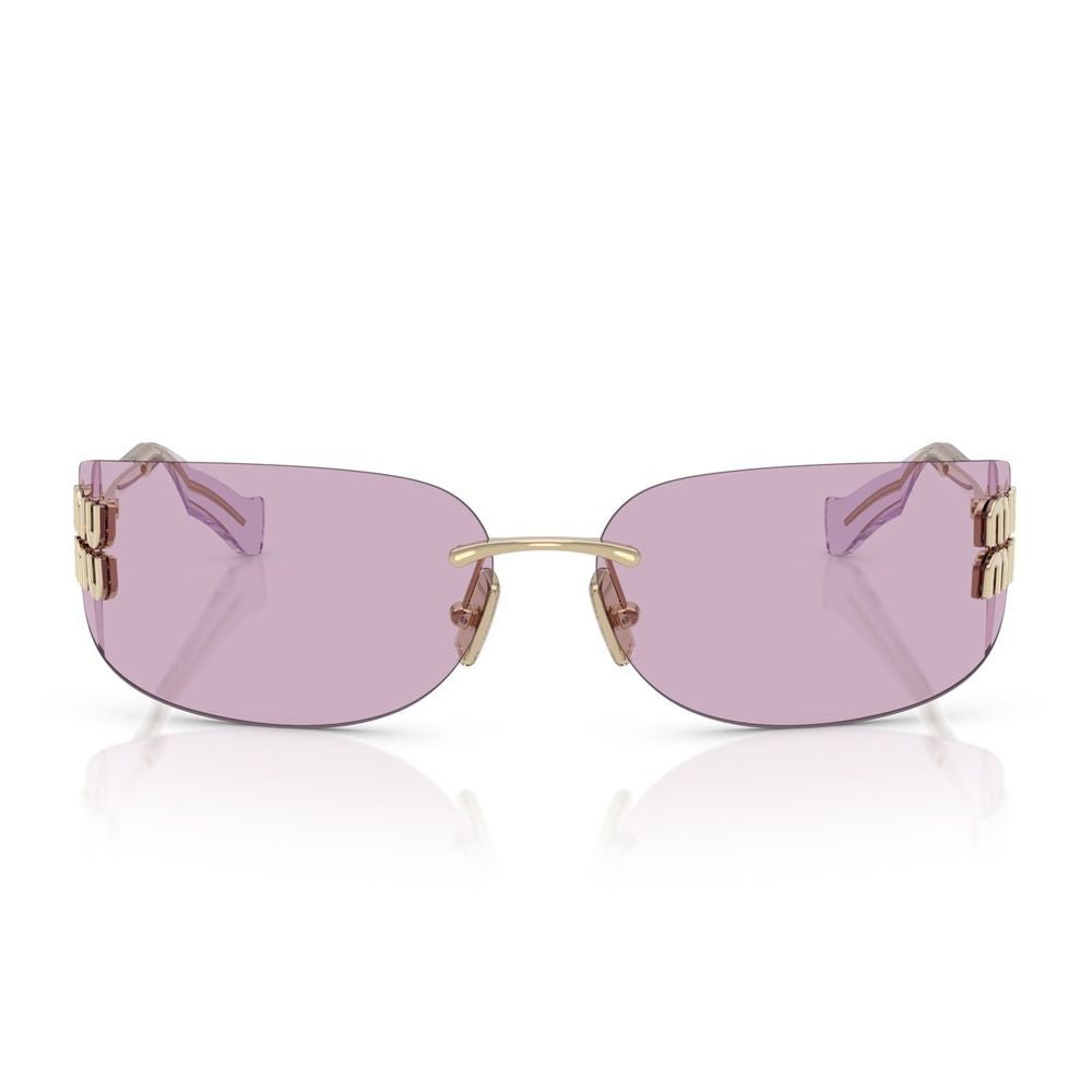 Miu Miu 0Mu A51s Aube Ultra-Light Wraparound Sunglasses