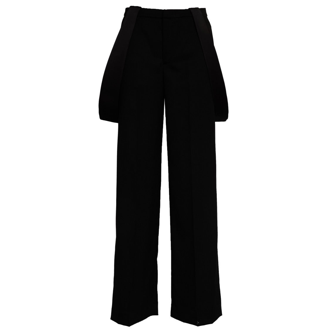 Dondup Kara Detachable Suspenders Wide-Leg Pants