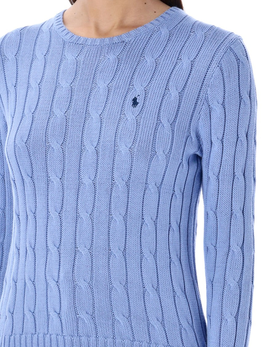 Polo Ralph Lauren Cable-Knit Cotton Crewneck Sweater