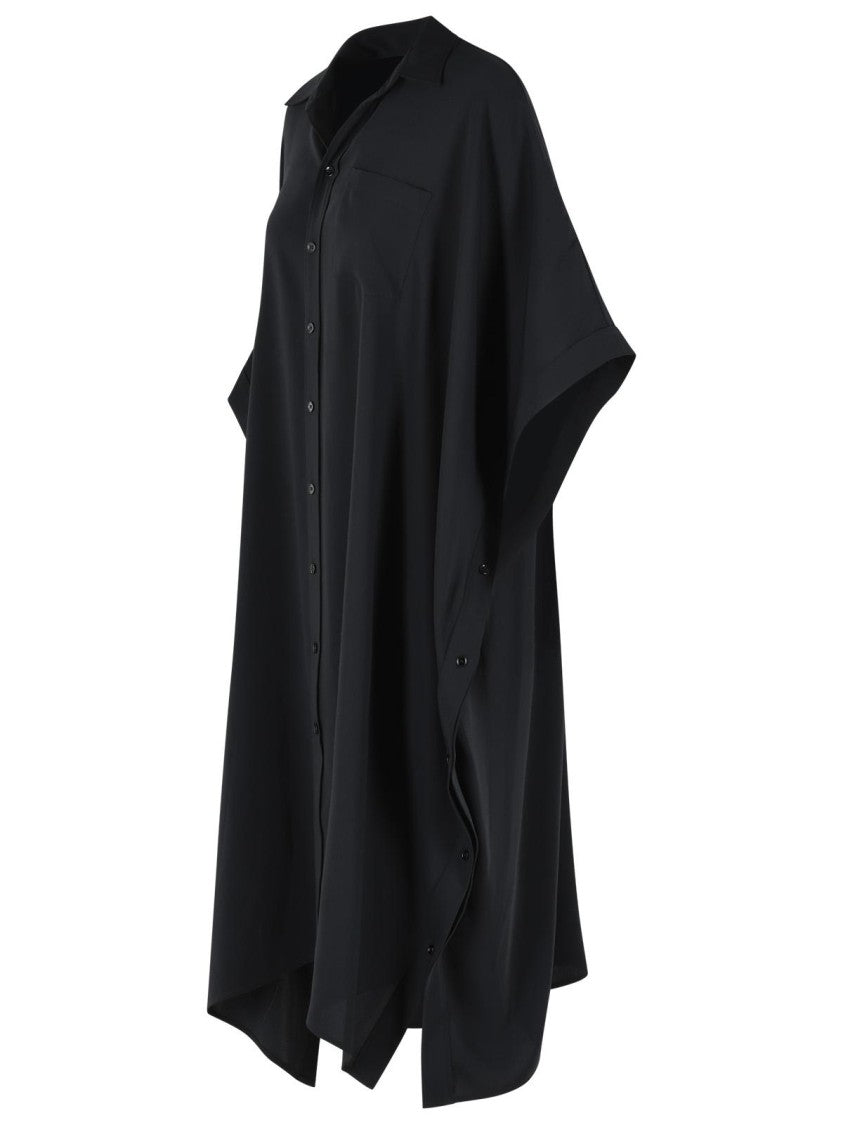 Mm6 By Maison Margiela Black Polyester Dress