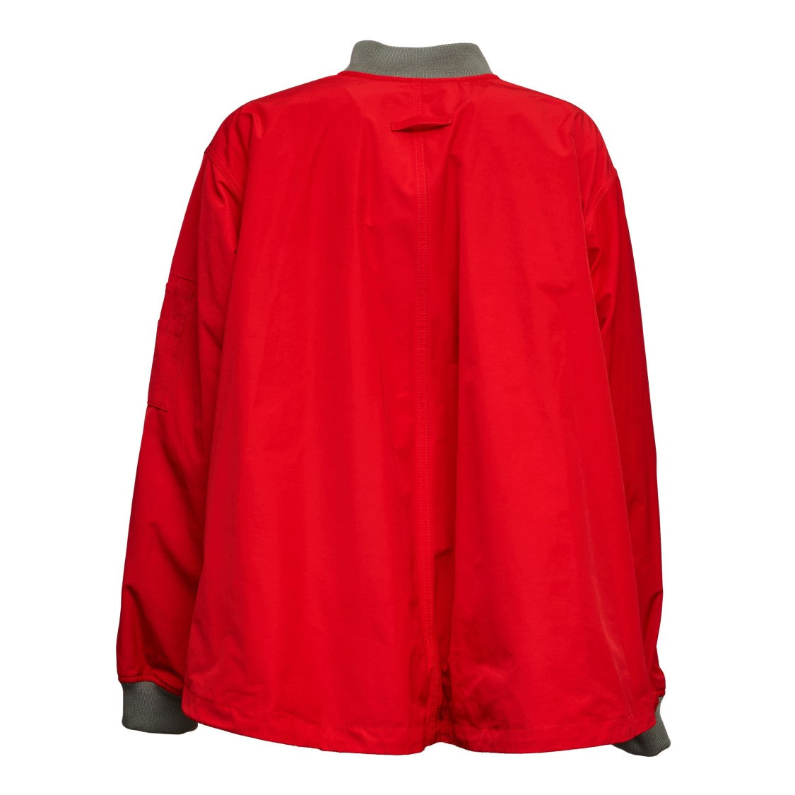 Department 5 Red Oversized Bomber Jacket