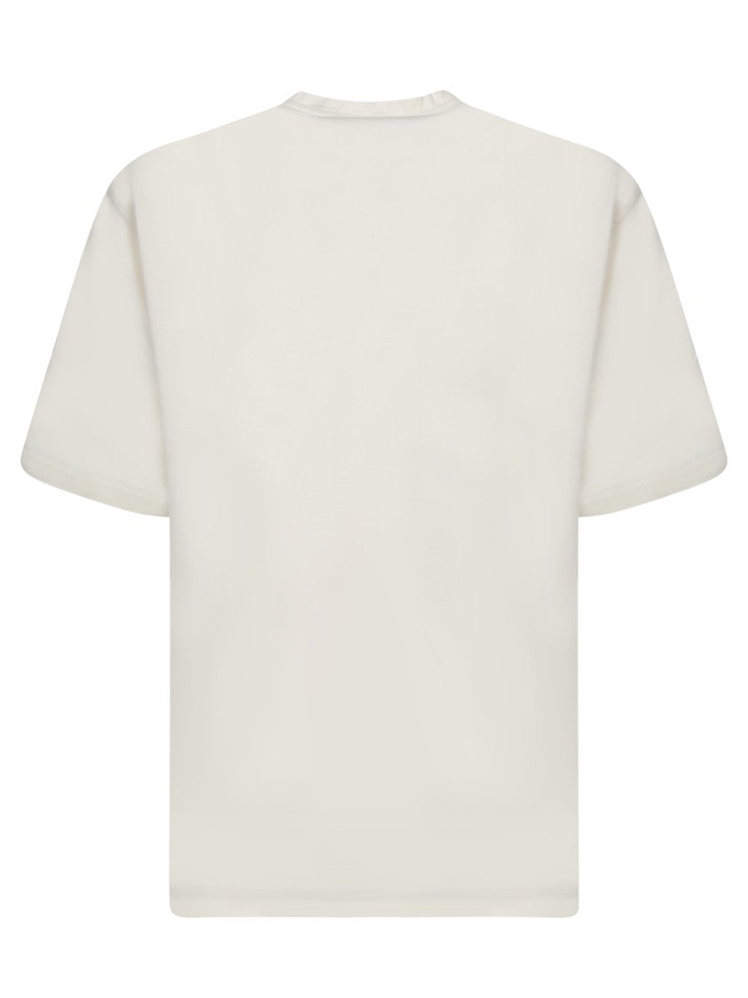 Dolce & Gabbana Piquet-Fabric T-Shirt With Signature Logo Detail
