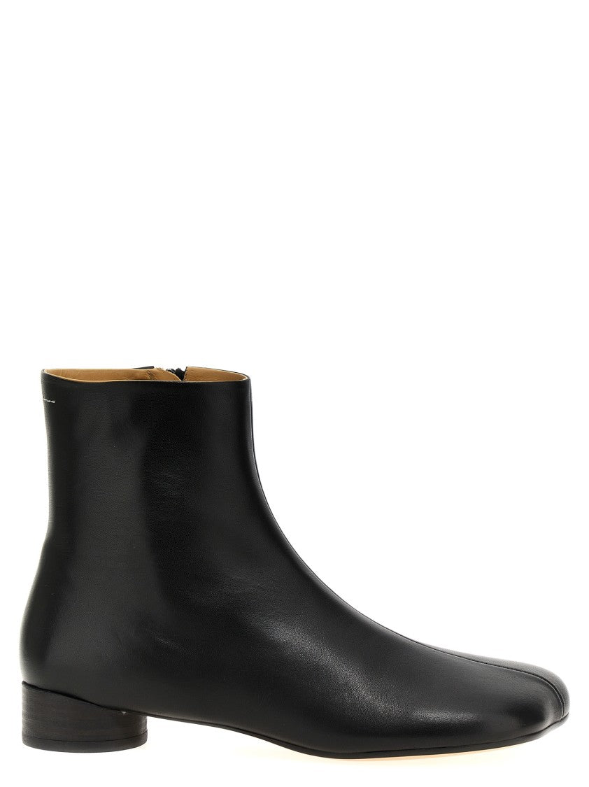 Mm6 By Maison Margiela Ankle Boots With Shaped Toe