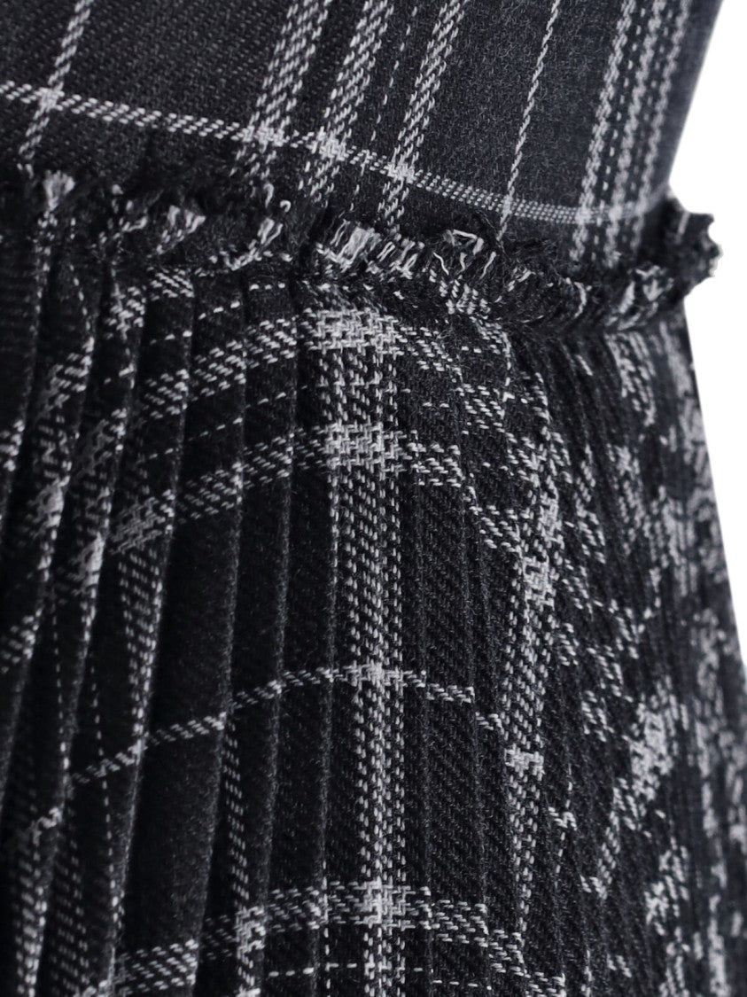 Burberry "Meryl" Midi Dress – Grey