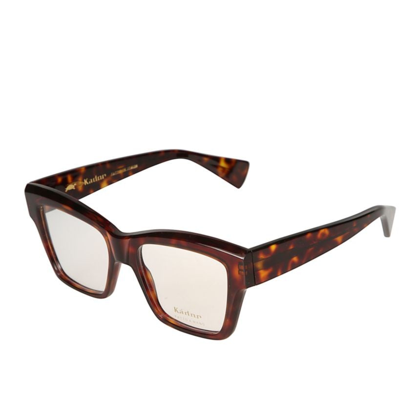 Kador Charm Oversized Tortoiseshell Square Frame Eyeglasses