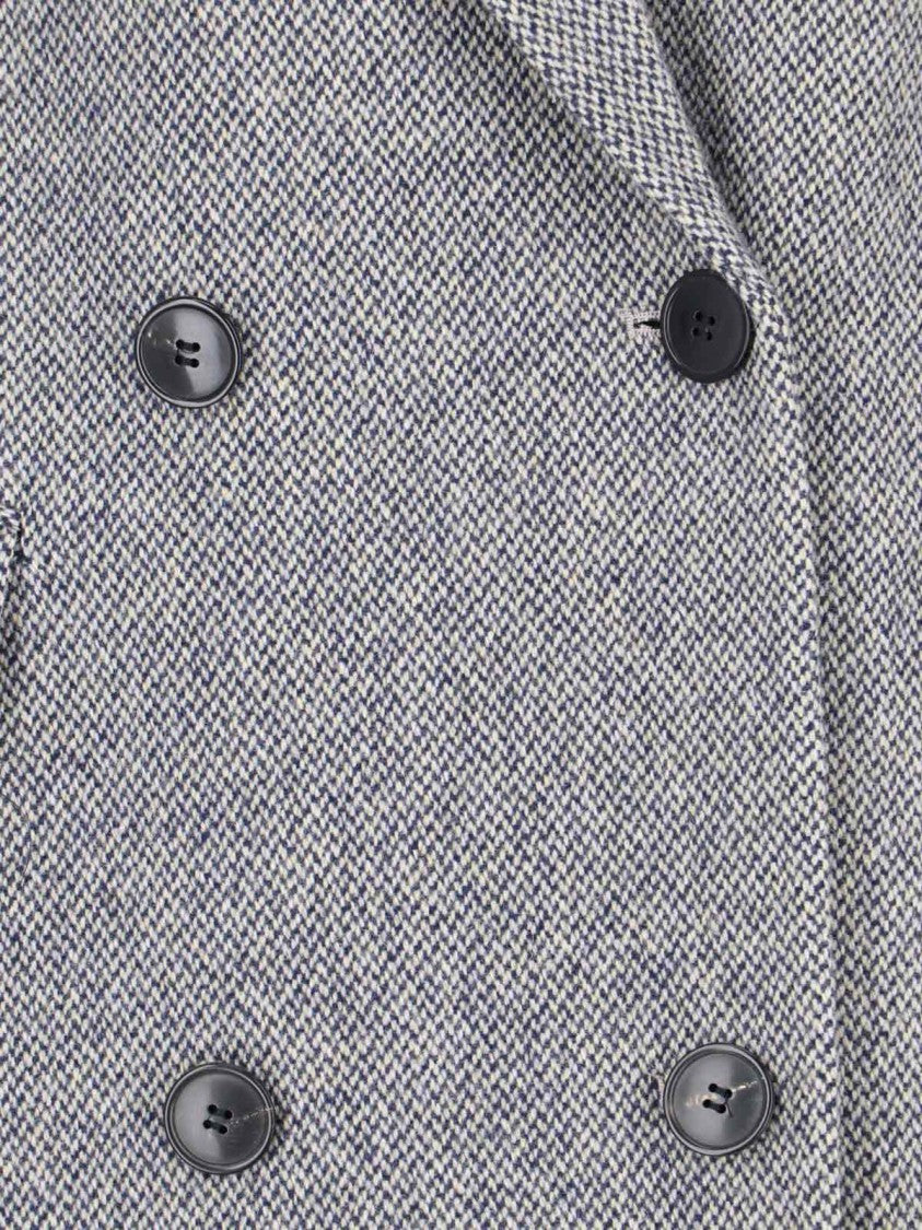 Isabel Marant Étoile Double-Breasted Coat Grey