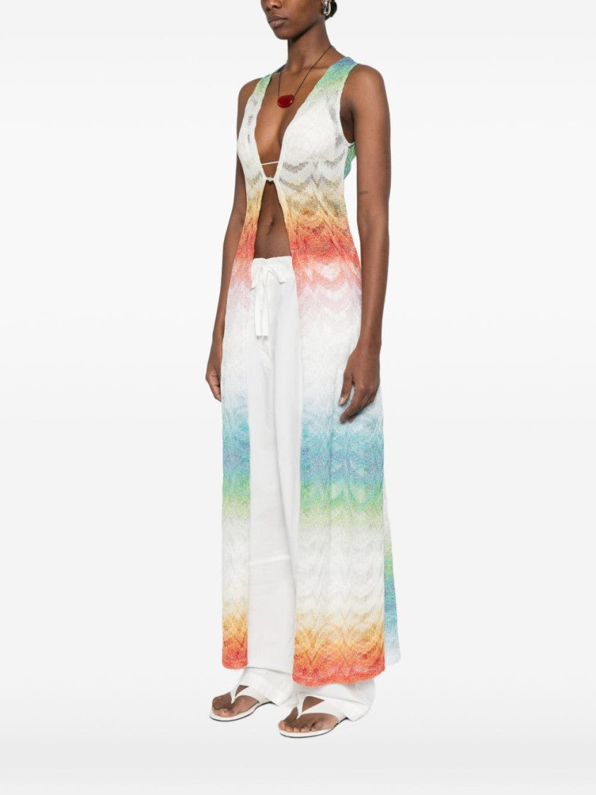 Missoni V-Neck Ankle-Length Dress