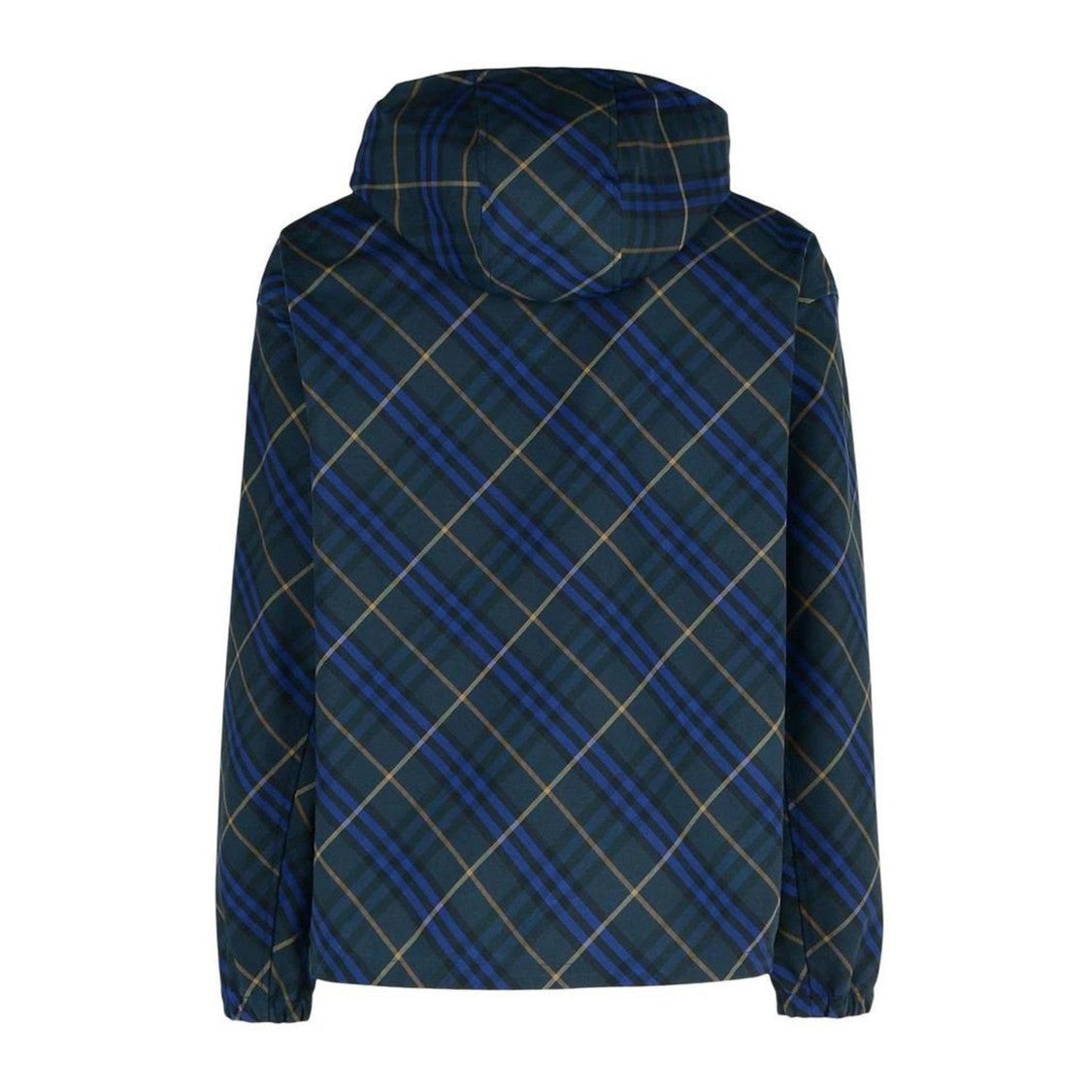 Burberry Modern Plaid Jacket With Versatile Hood