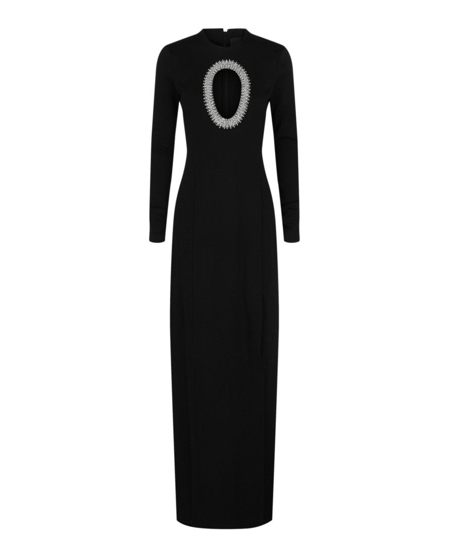 Givenchy Cut-Out Crystal-Embellished Gown
