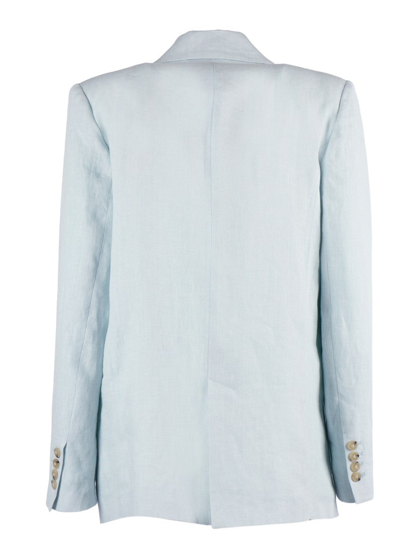 Forte Forte Tailored Linen Single Button Blazer