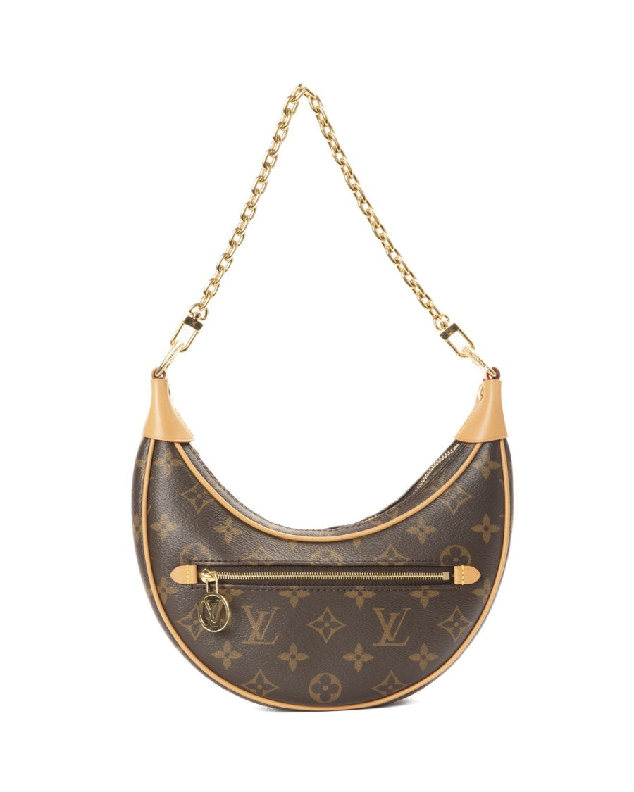 Louis Vuitton Loop Pm Monogram Shoulder Bag With Vachetta Accents