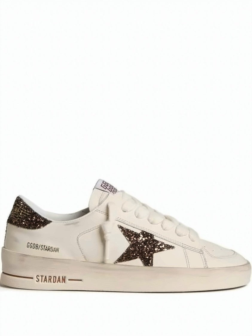 Golden Goose Low-Top Sneakers With Glitter Details