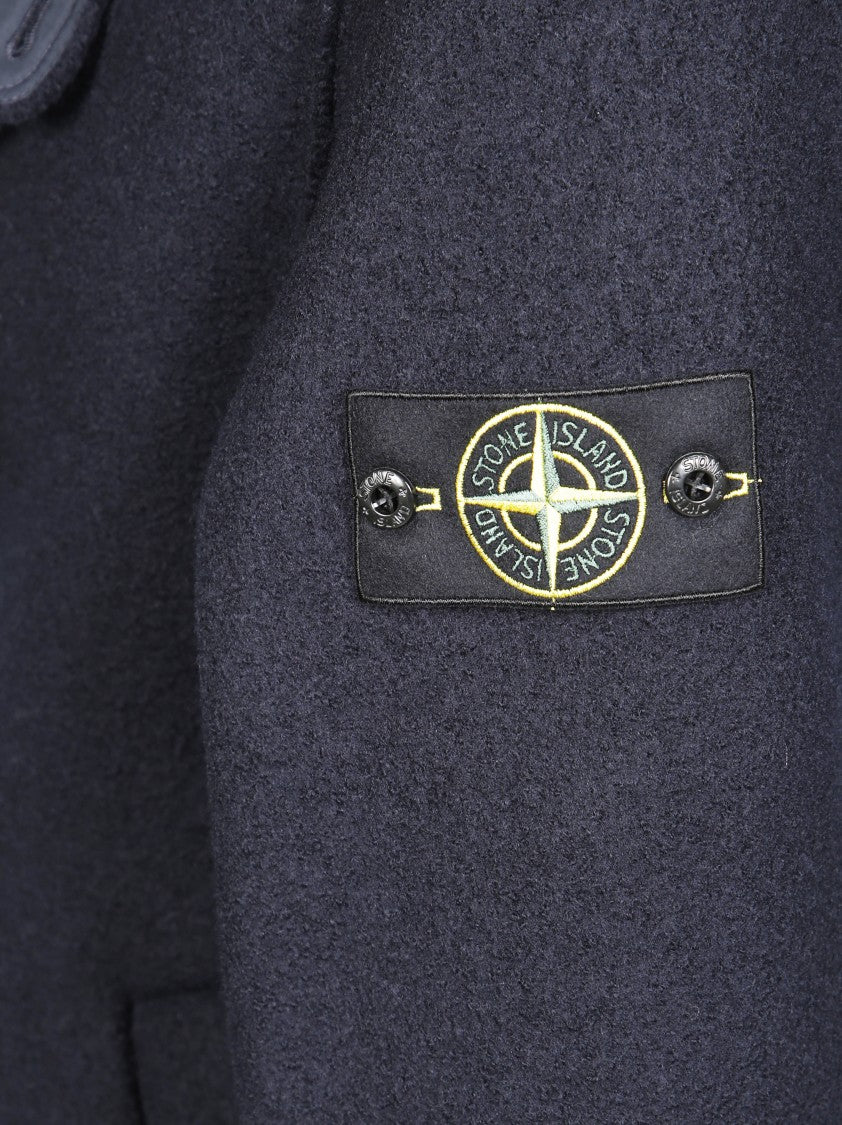 Stone Island Light Beige Long-Sleeve Knit Top