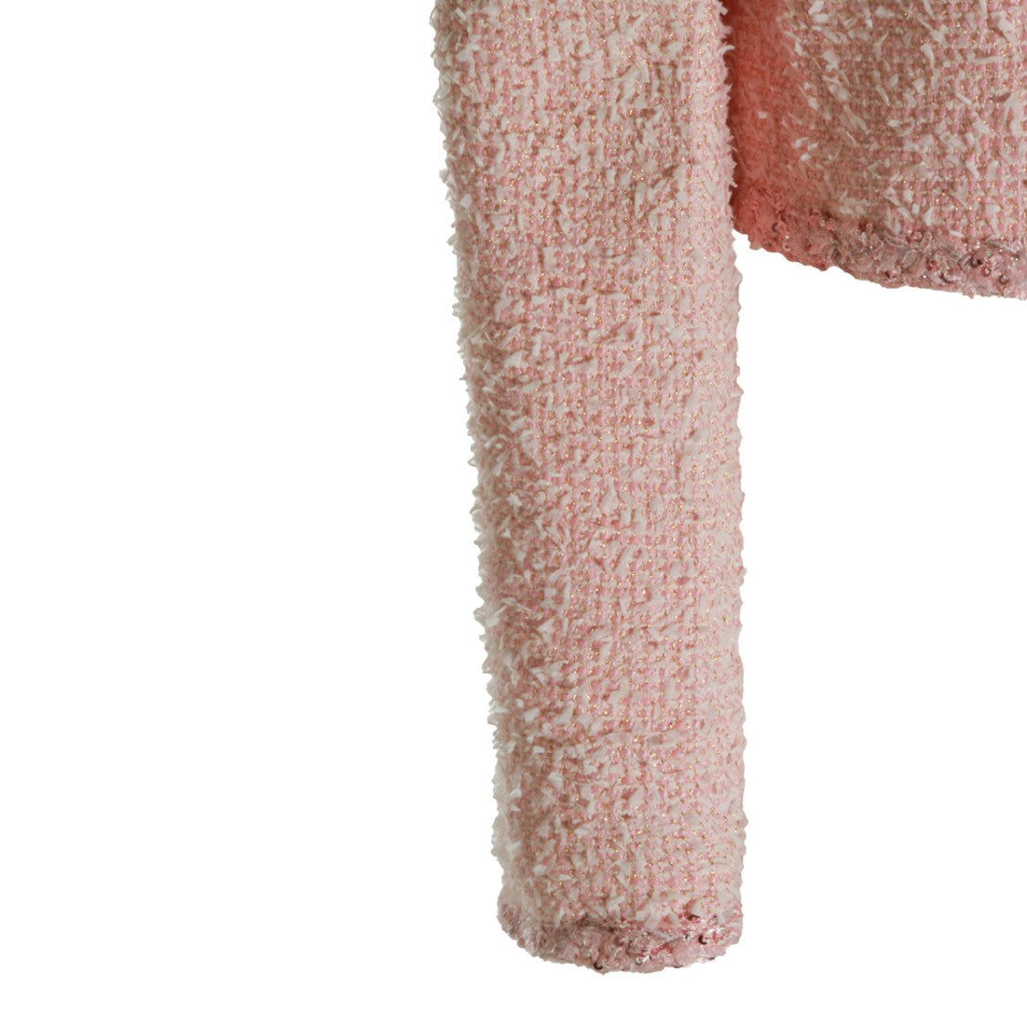 Self-Portrait Pink Round Collar Jacket