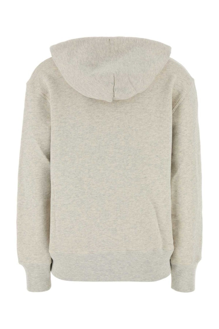 Autry Melange Light Grey Cotton Main Wom Sweatshirt
