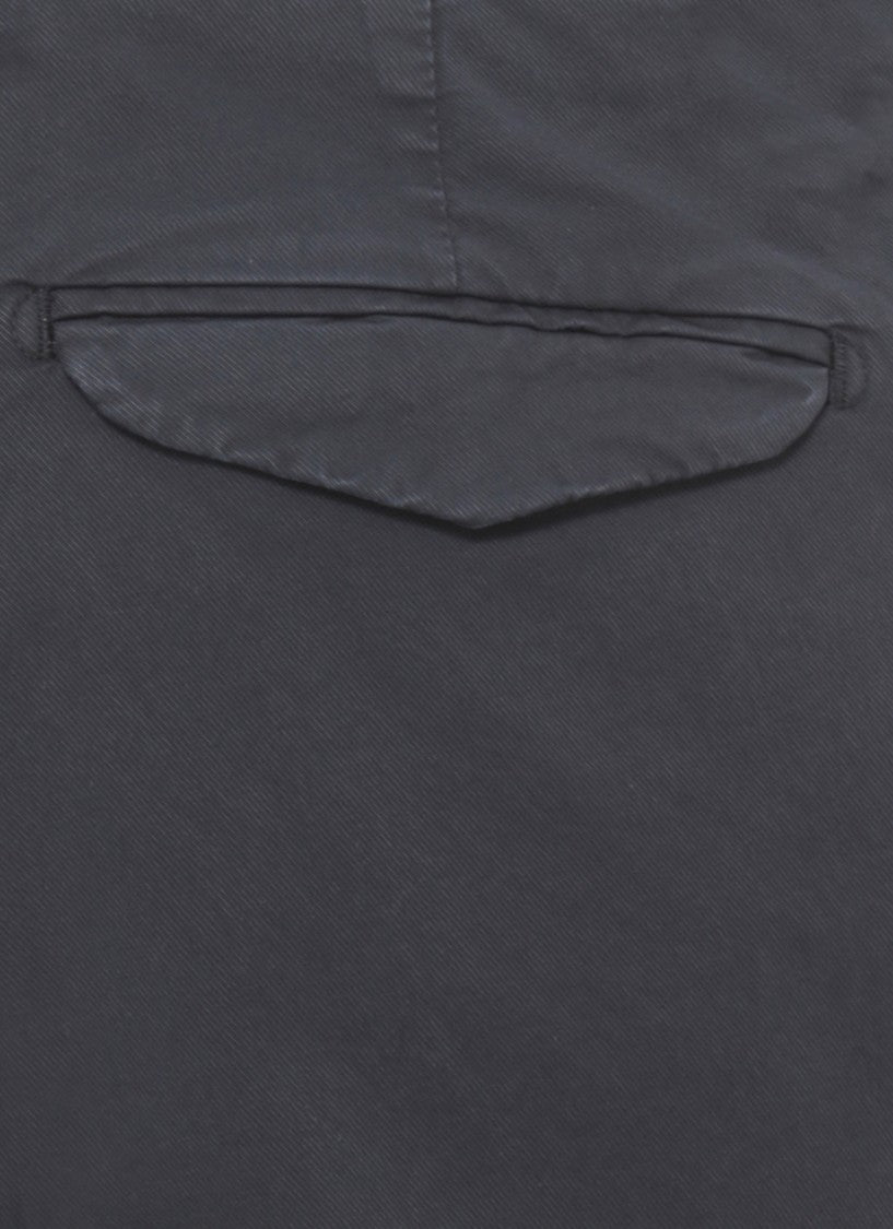 Briglia 1949 Blue Bg21 Cotton Straight-Leg Pants