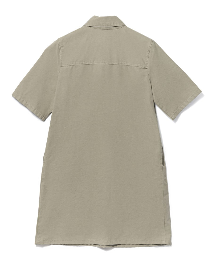 A.P.C. A-Line Dress With Front Button Placket